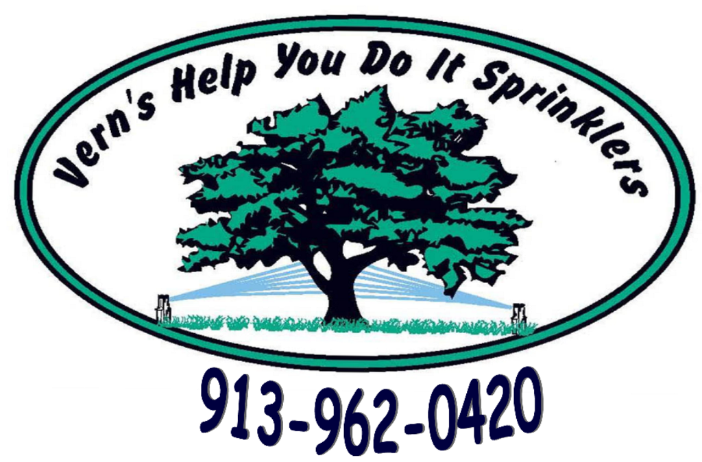 Vern's Help U Do It Sprinklers logo